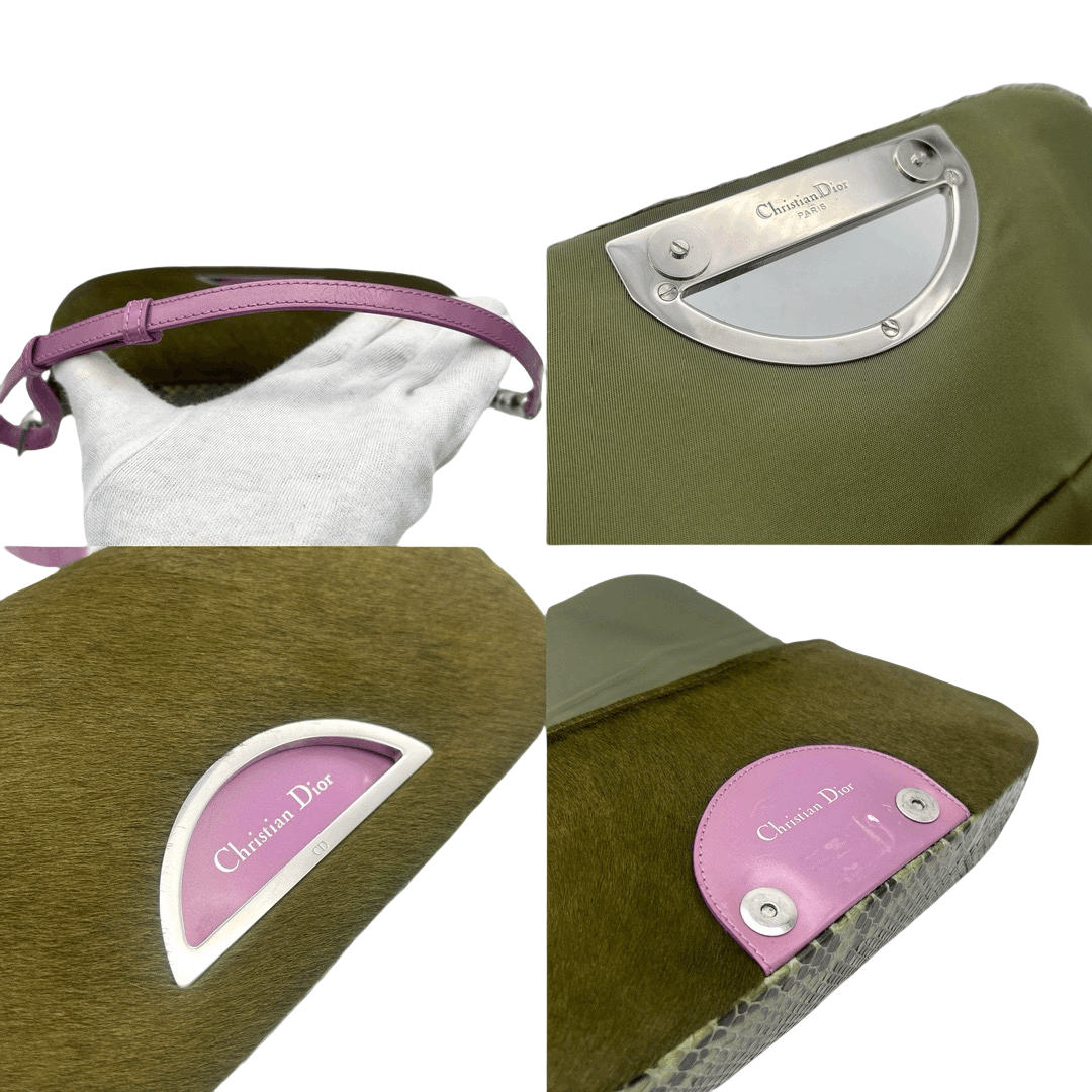 Dior Christian Dior Maris Pearl Harako Python Size ONE SIZE - 11 Thumbnail