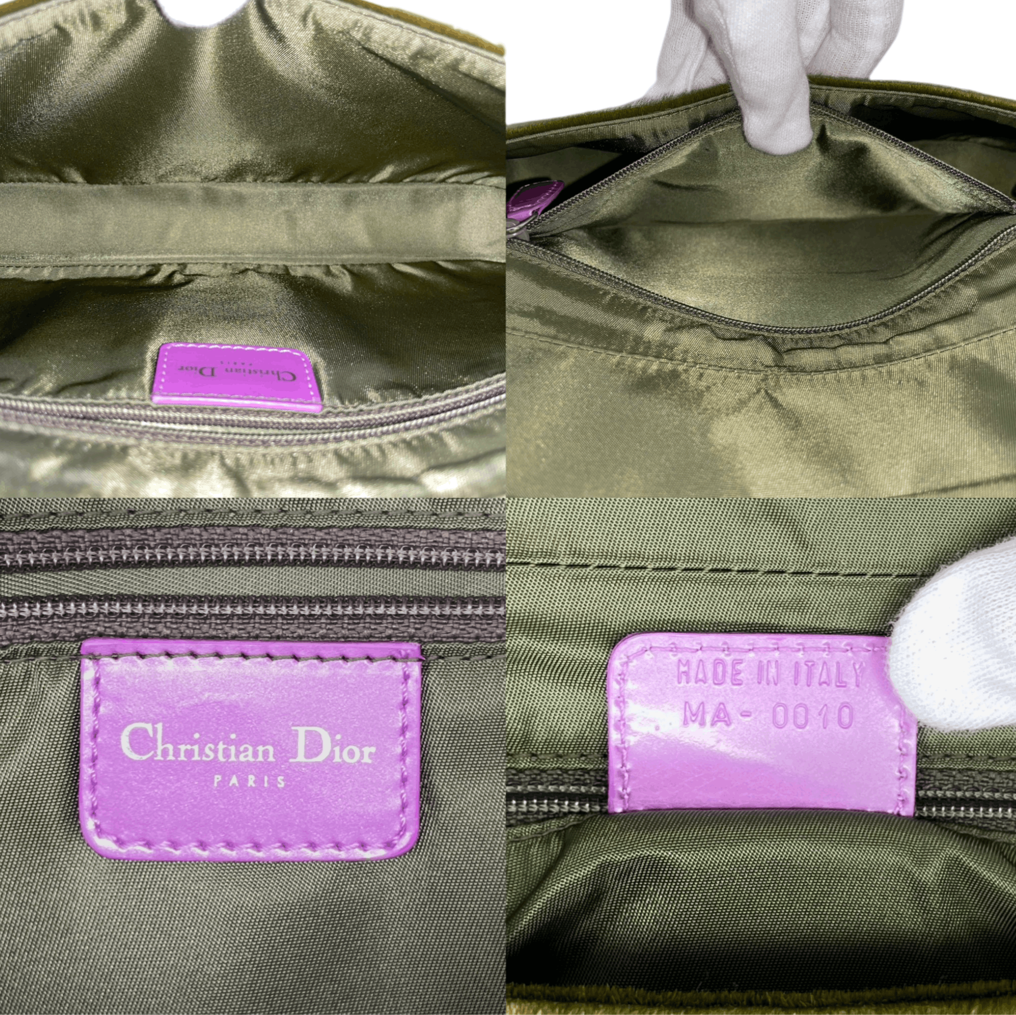Dior Christian Dior Maris Pearl Harako Python Size ONE SIZE - 14 Thumbnail