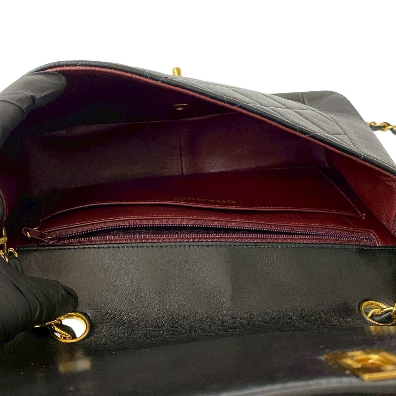 Chanel Chanel Shoulder Bag Black Leather Size ONE SIZE - 9 Thumbnail