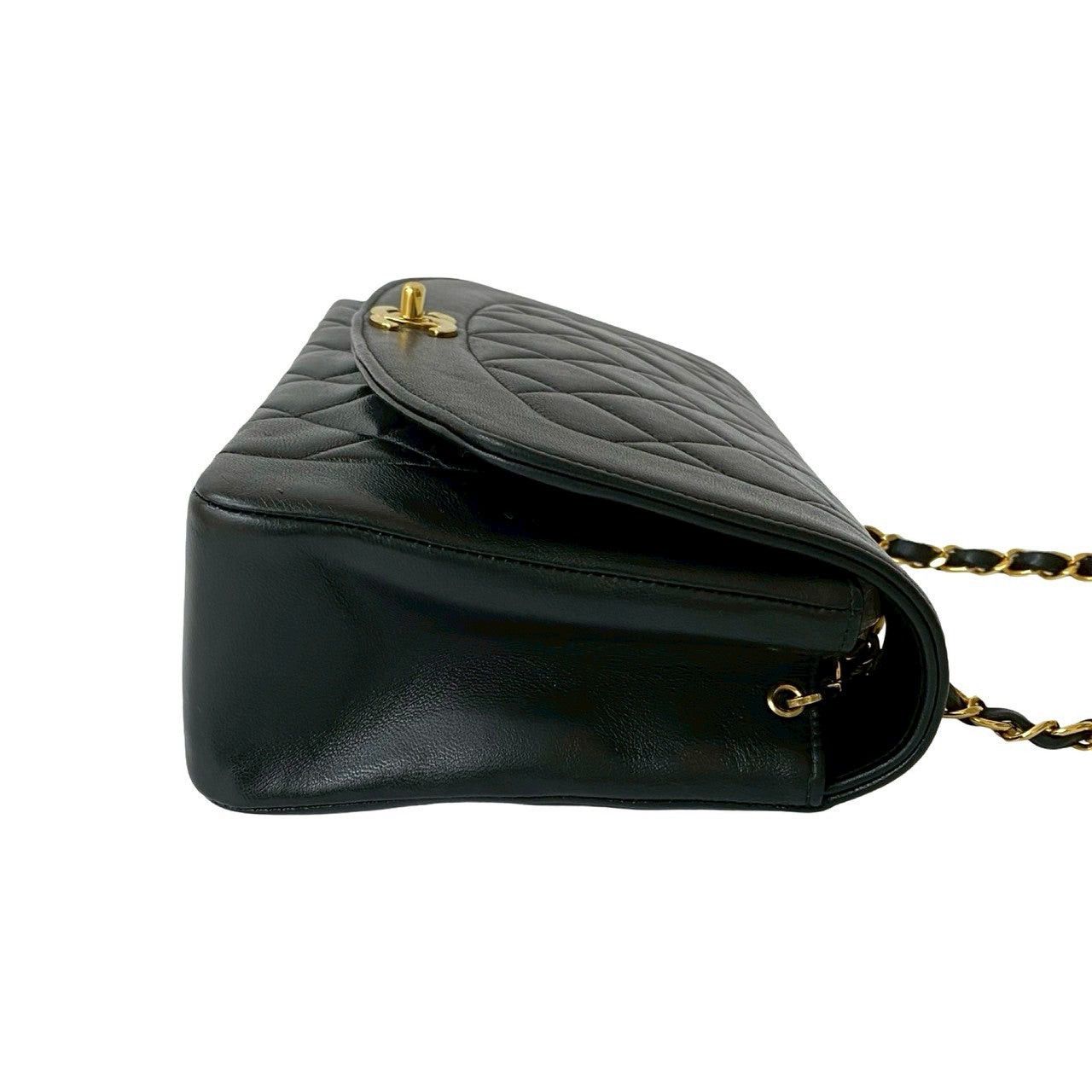 Chanel Chanel Shoulder Bag Black Leather Size ONE SIZE - 6 Thumbnail