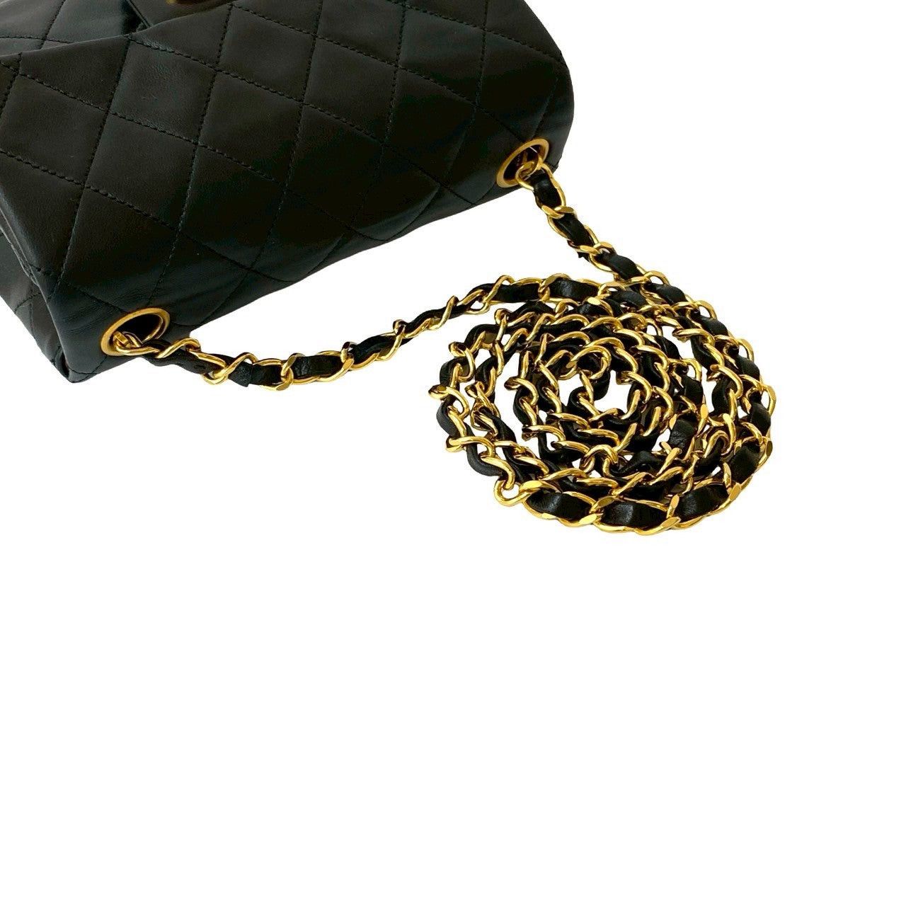 Chanel Chanel Shoulder Bag Black Leather Size ONE SIZE - 4 Thumbnail