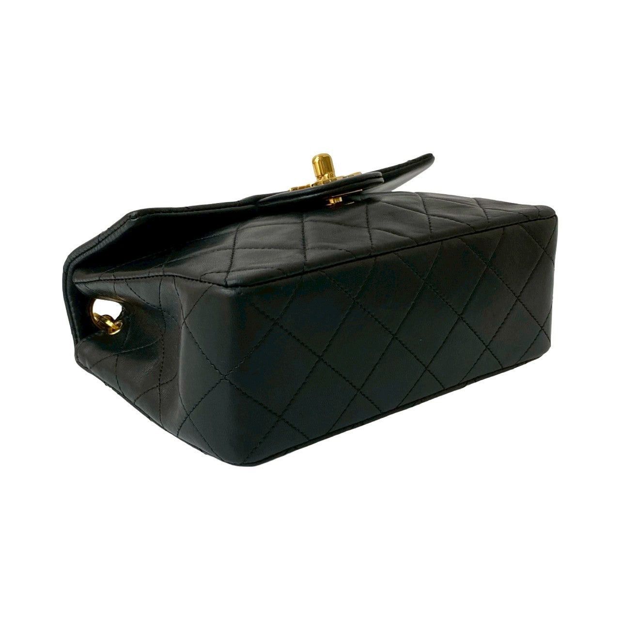 Chanel Chanel Shoulder Bag Black Leather Size ONE SIZE - 7 Thumbnail