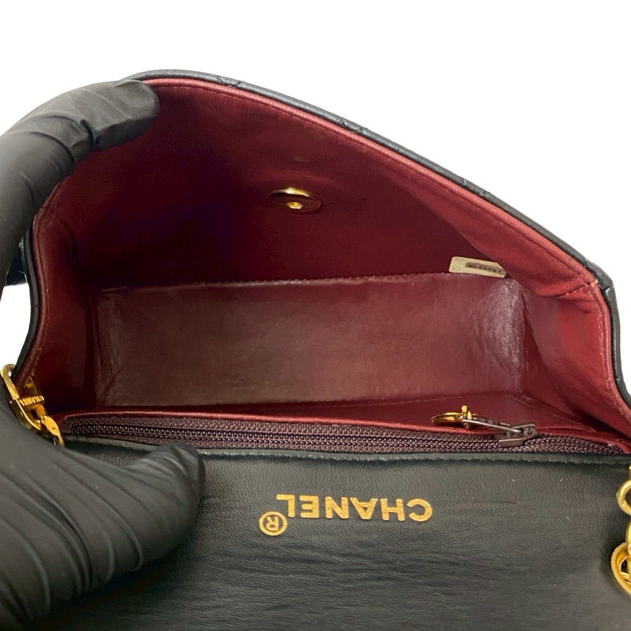 Chanel Chanel Shoulder Bag Black Leather Size ONE SIZE - 9 Thumbnail