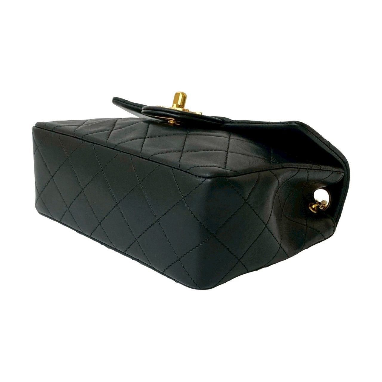 Chanel Chanel Shoulder Bag Black Leather Size ONE SIZE - 8 Thumbnail