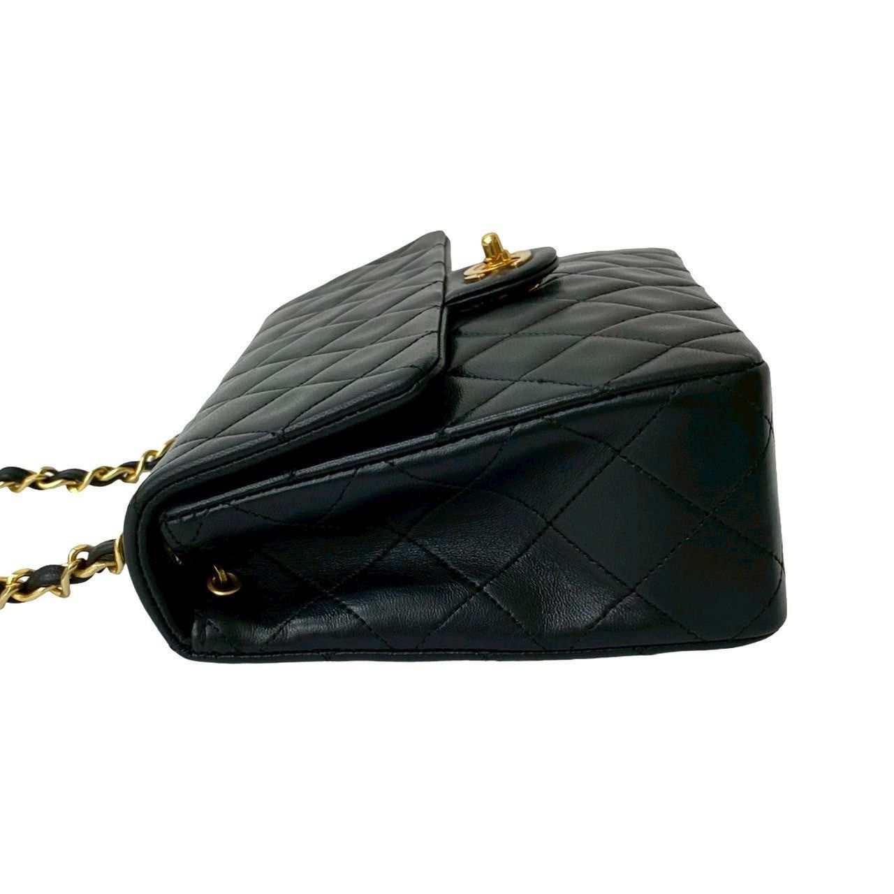 Chanel Chanel Shoulder Bag Black Leather Size ONE SIZE - 5 Thumbnail