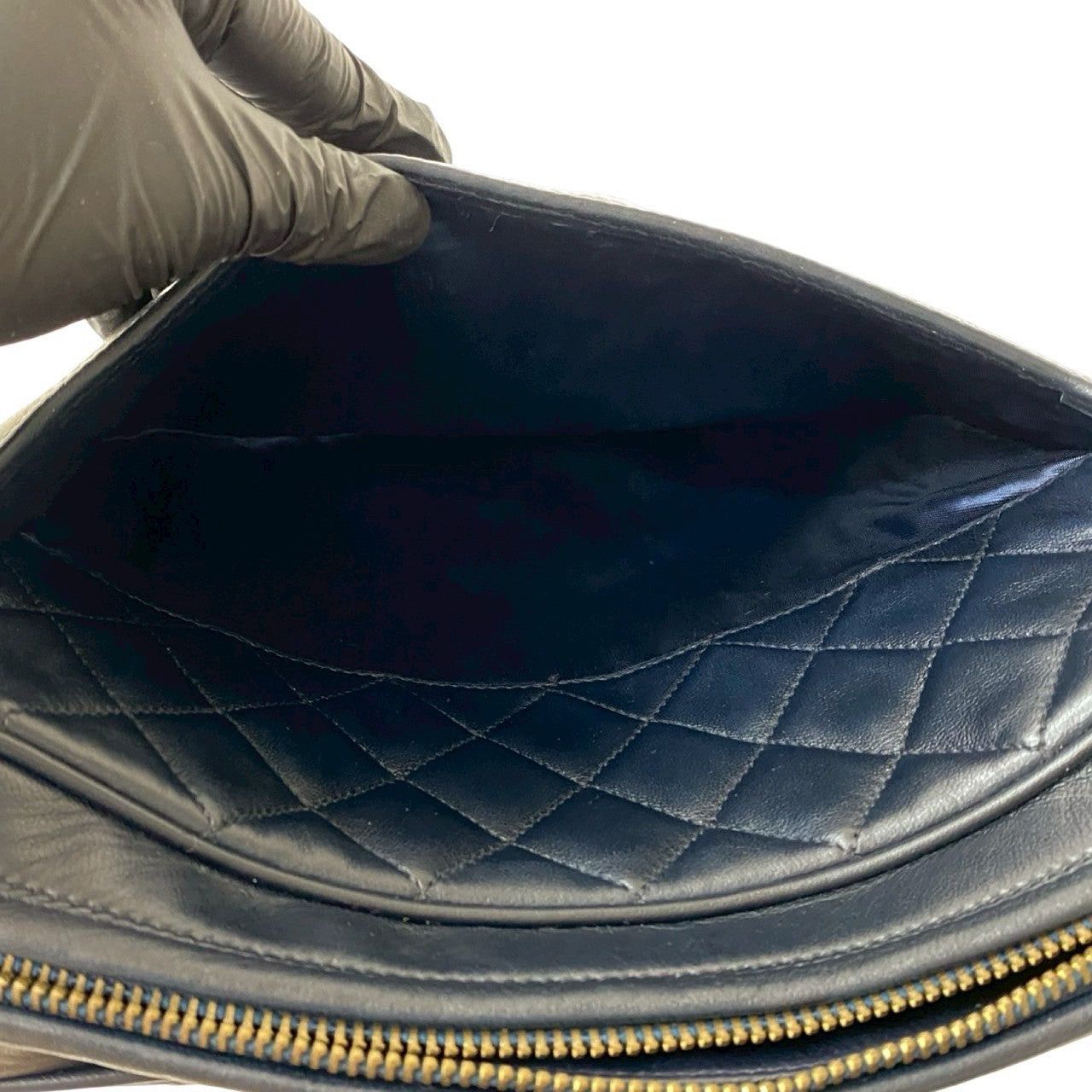 Chanel Chanel Shoulder Bag Blue Leather Size ONE SIZE - 10 Thumbnail