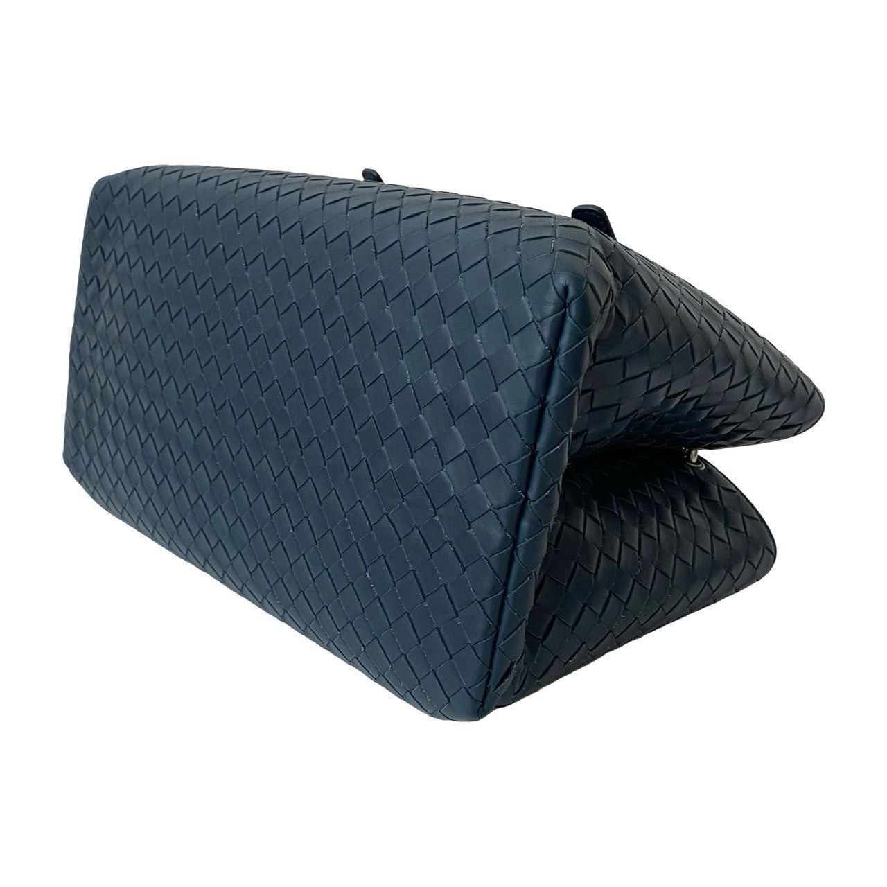 Bottega Veneta Bottega Veneta Shoulder Bag Blue Leather Size ONE SIZE - 8 Thumbnail