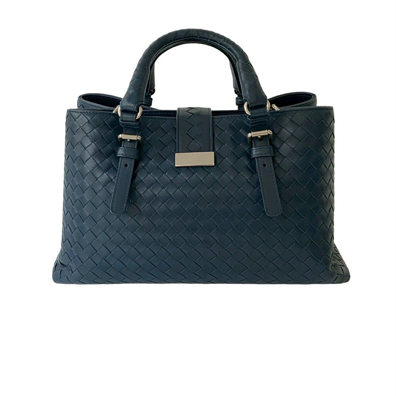 Bottega Veneta Bottega Veneta Shoulder Bag Blue Leather Size ONE SIZE - 3 Thumbnail