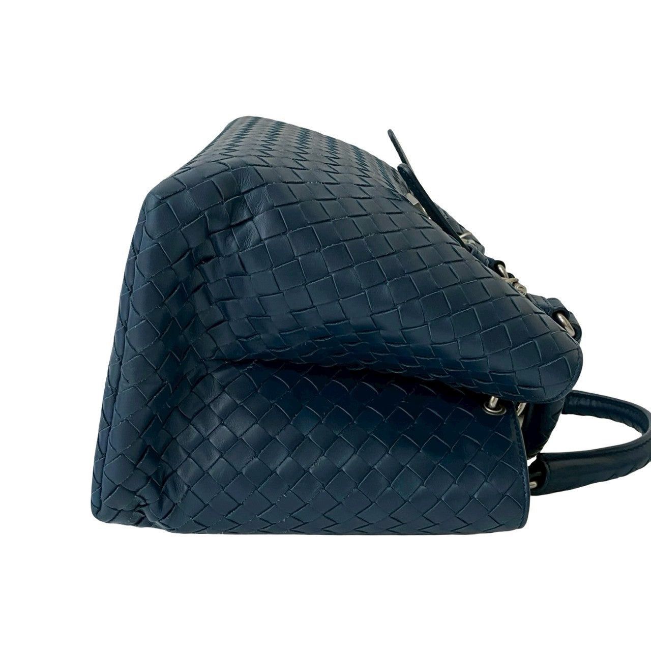 Bottega Veneta Bottega Veneta Shoulder Bag Blue Leather Size ONE SIZE - 6 Thumbnail