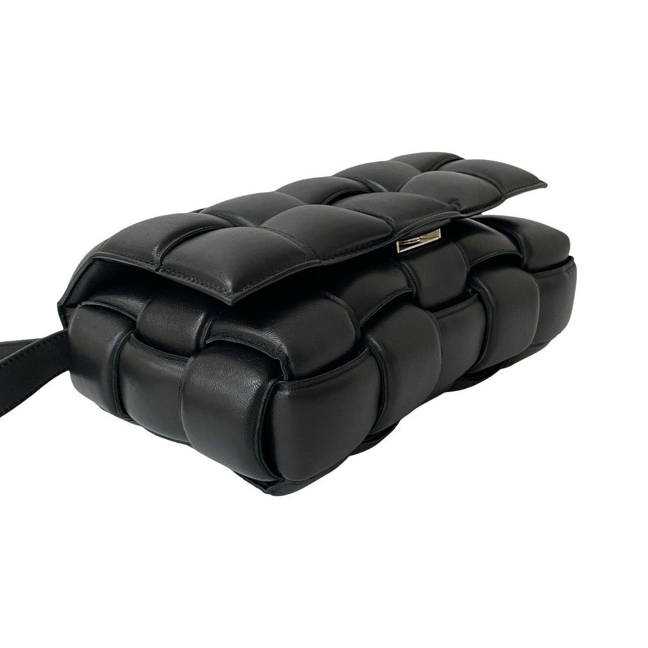 Bottega Veneta Bottega Veneta Shoulder Bag Black Leather Size ONE SIZE - 7 Thumbnail