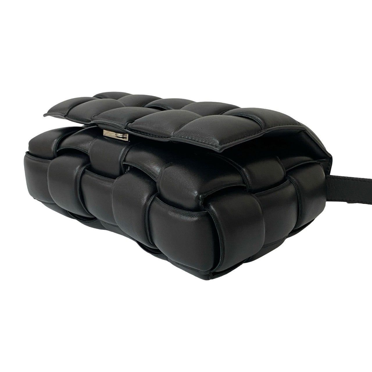 Bottega Veneta Bottega Veneta Shoulder Bag Black Leather Size ONE SIZE - 8 Thumbnail
