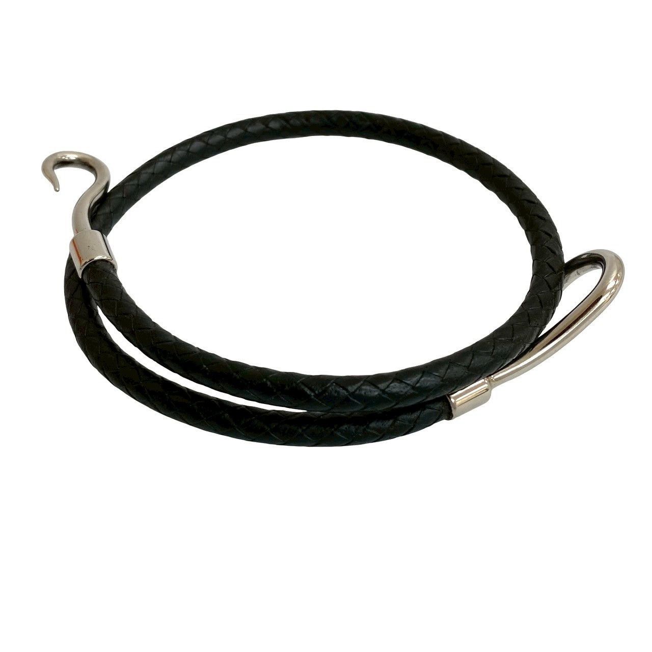 Hermes Hermes Bracelet Black Leather Size ONE SIZE - 2 Thumbnail