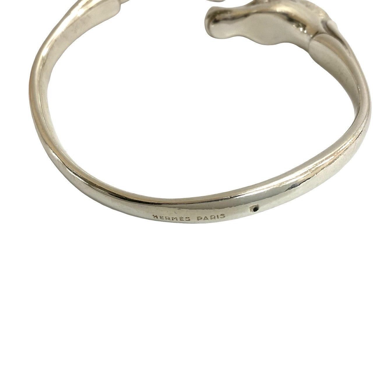 Hermes Hermes Bracelet Silver Metal Size ONE SIZE - 2 Thumbnail