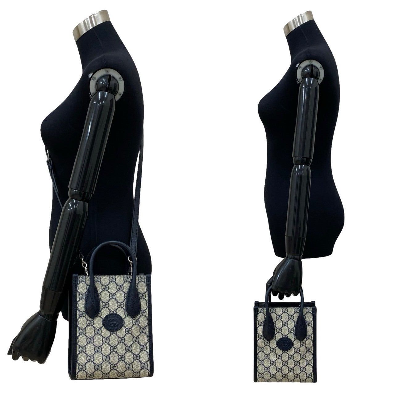 Gucci Gucci Shoulder Bag Blue Leather Size ONE SIZE - 2 Thumbnail