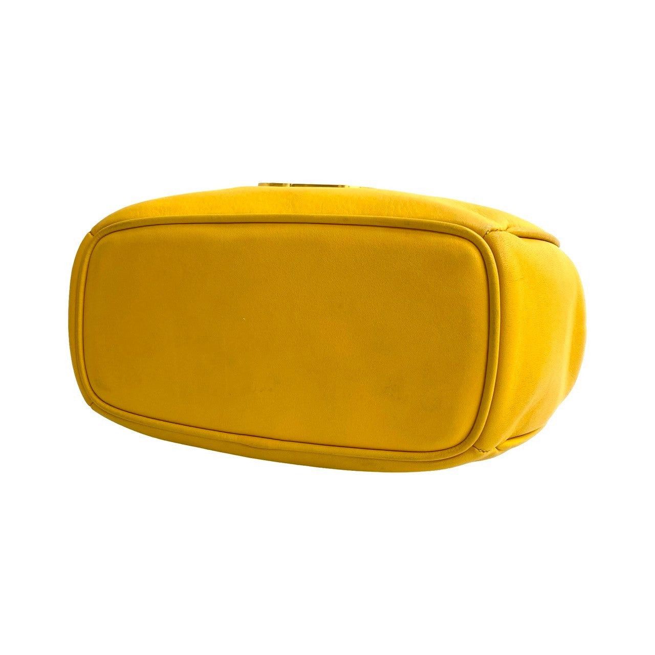 Dior Dior Handbag Yellow Leather Size ONE SIZE - 8 Thumbnail