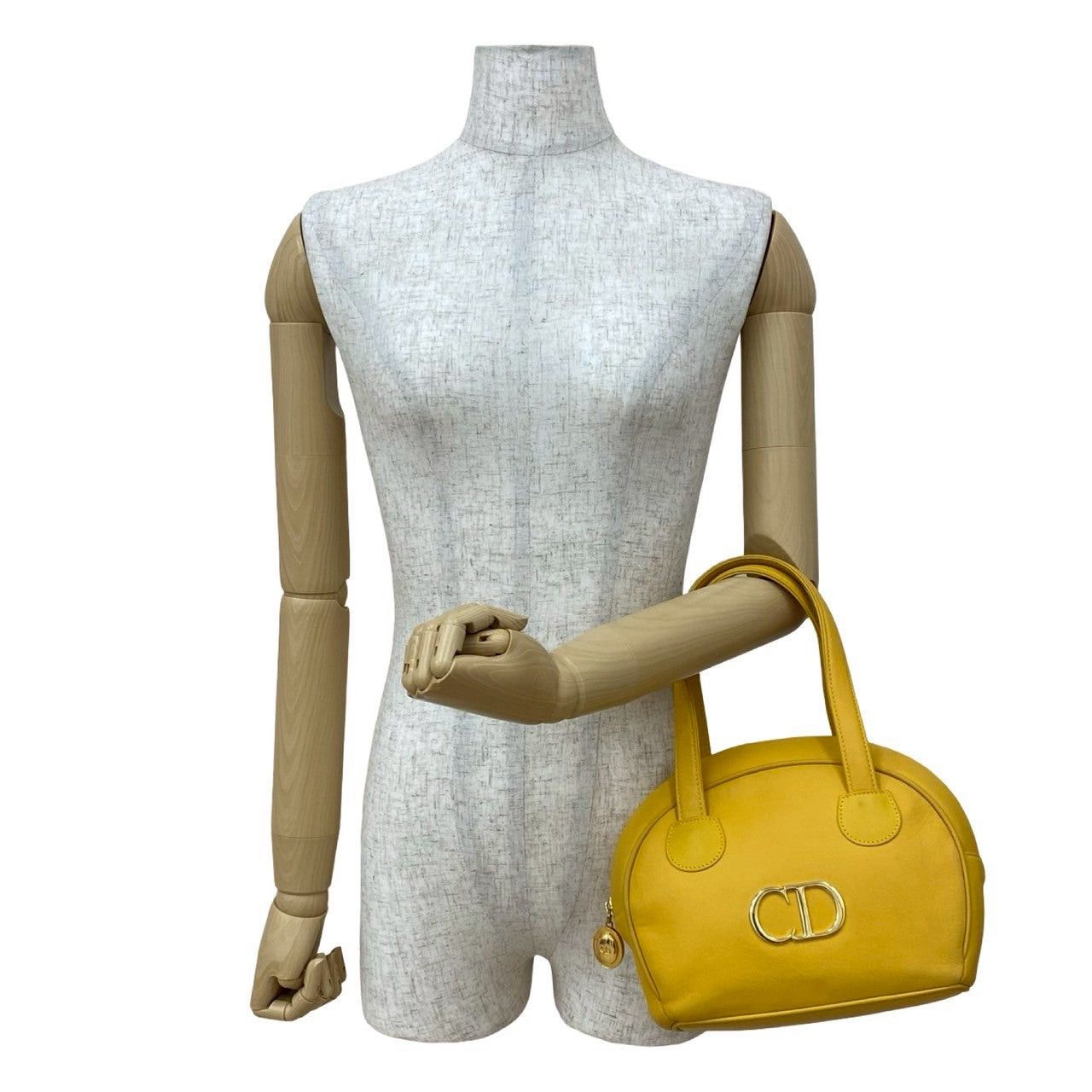 Dior Dior Handbag Yellow Leather Size ONE SIZE - 2 Thumbnail