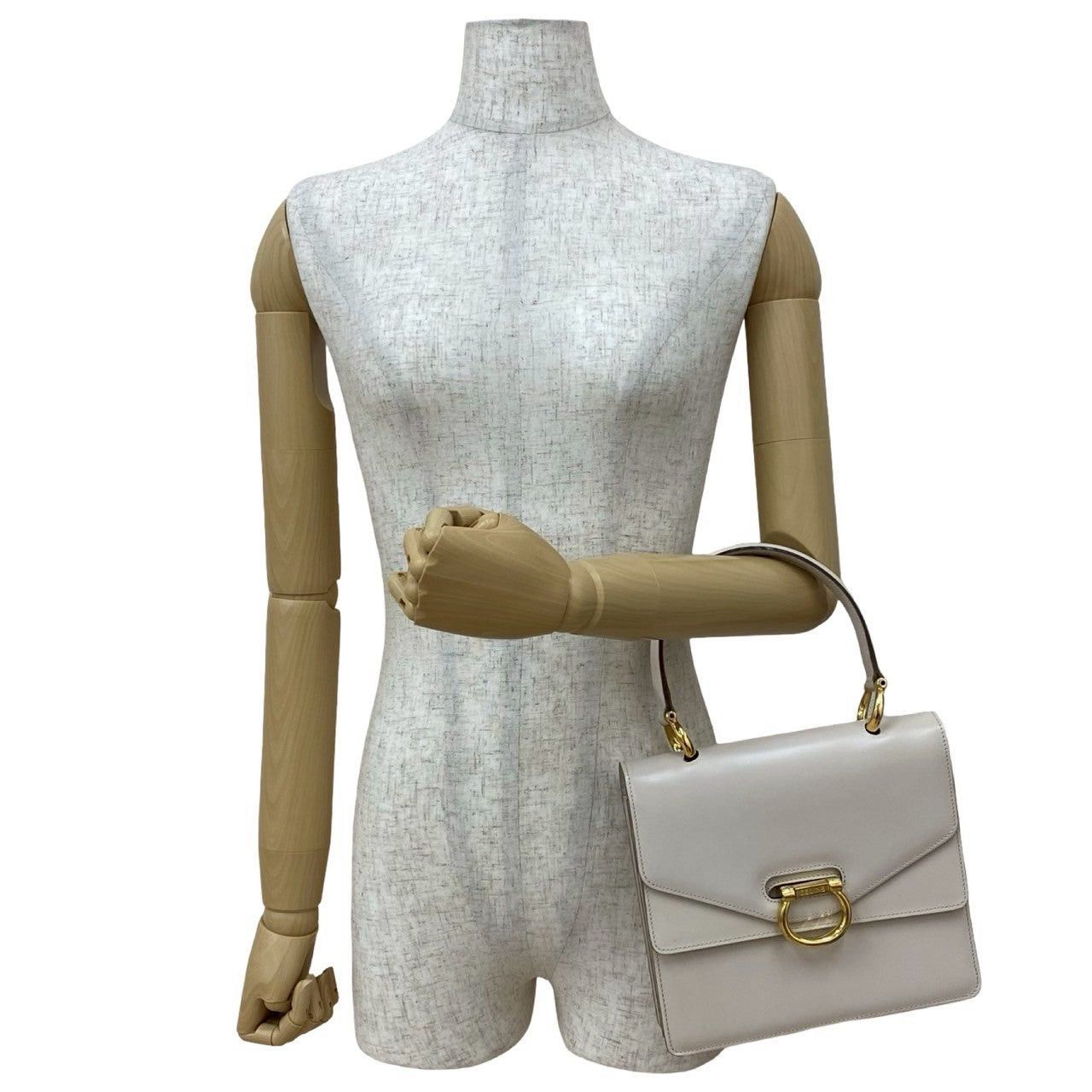 Celine Celine Handbag White Leather Size ONE SIZE - 2 Thumbnail