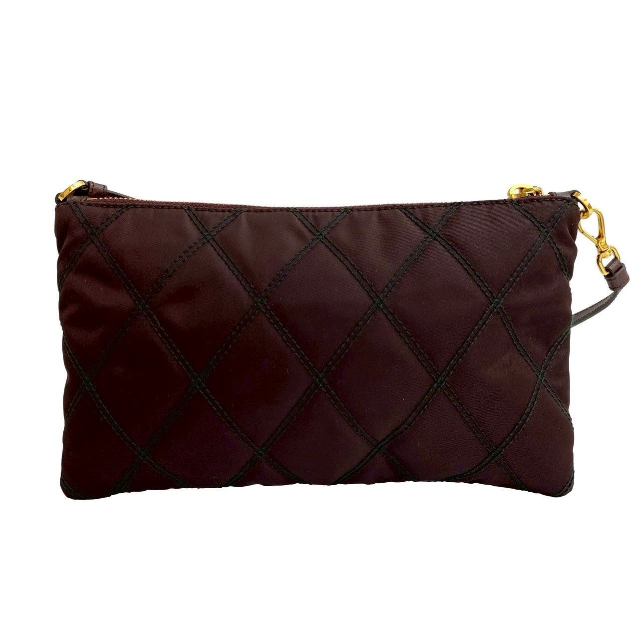 Prada Prada Handbag Red Leather Size ONE SIZE - 3 Thumbnail