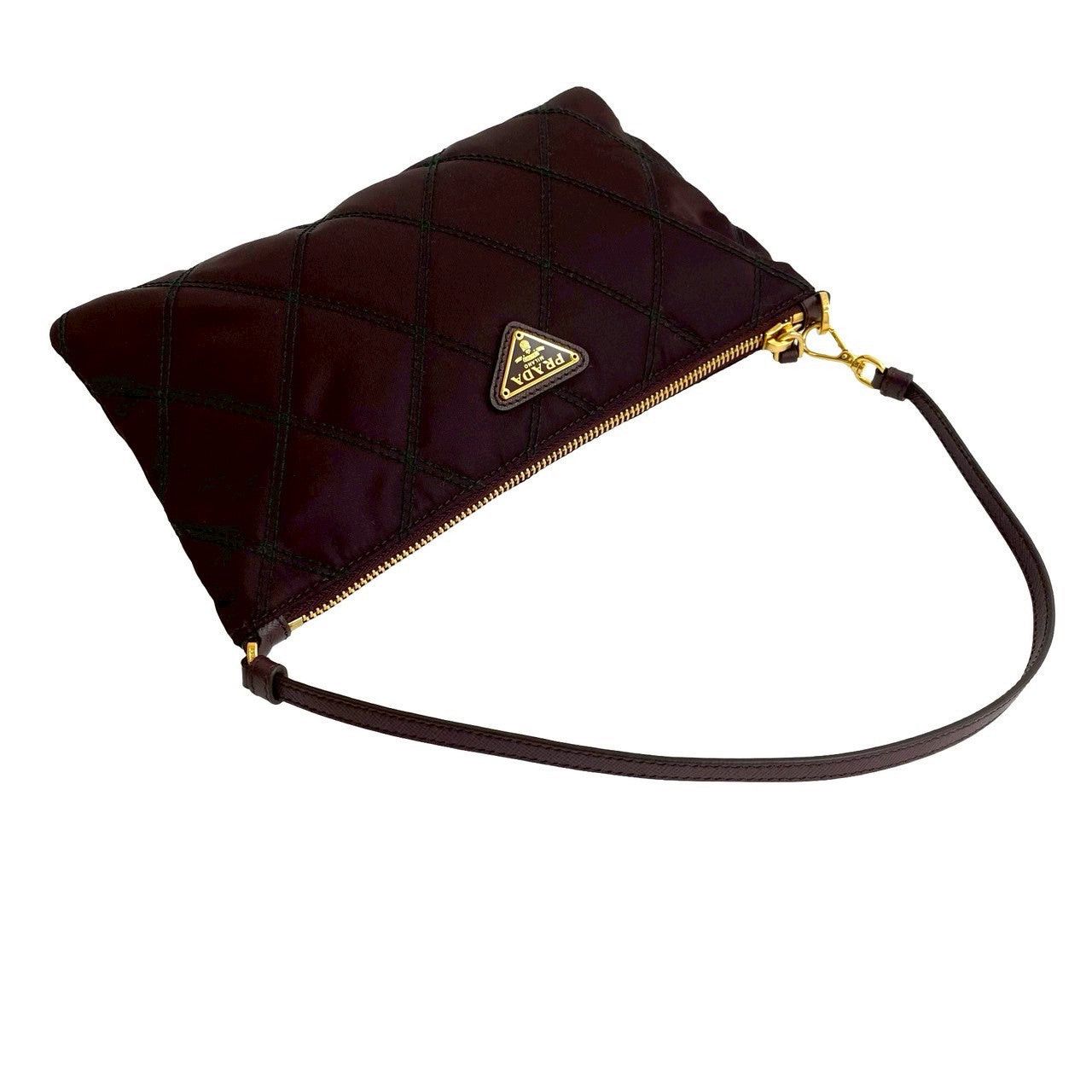 Prada Prada Handbag Red Leather Size ONE SIZE - 4 Thumbnail