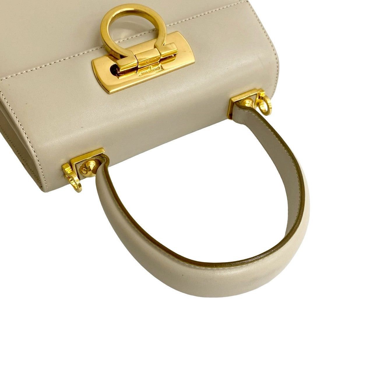 Salvatore Ferragamo Salvatore Ferragamo Shoulder Bag Black Leather Size ONE SIZE - 3 Thumbnail