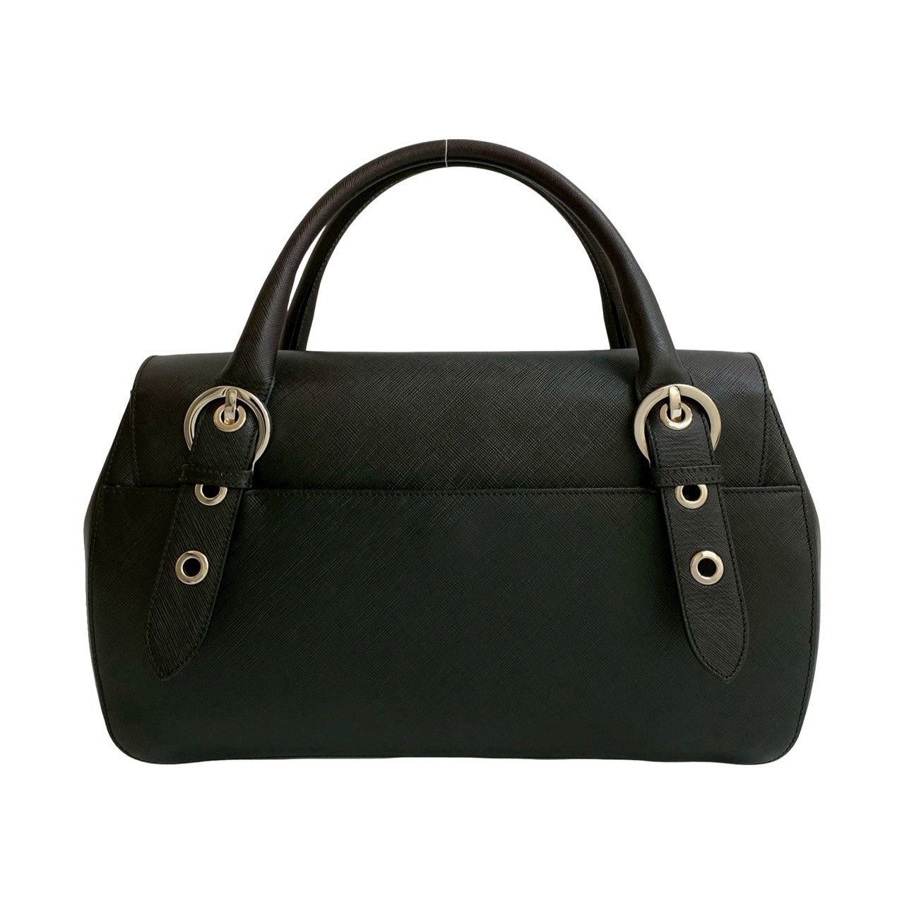 Salvatore Ferragamo Salvatore Ferragamo Handbag Black Leather Size ONE SIZE - 3 Thumbnail