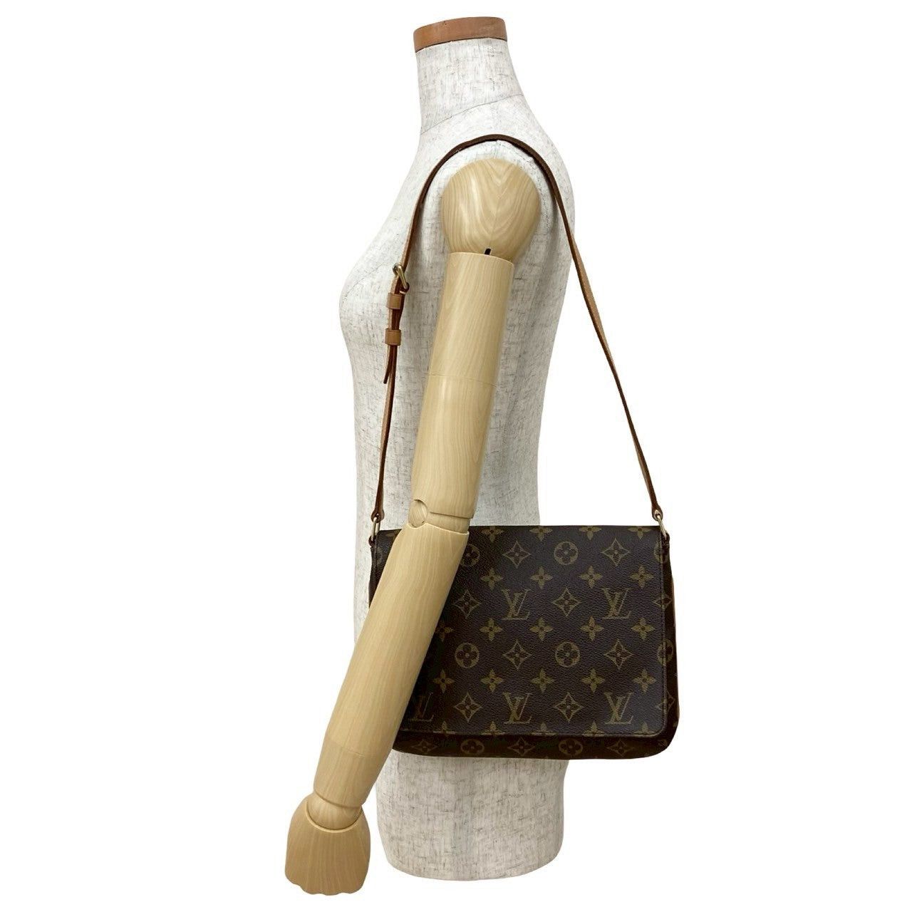 Louis Vuitton Louis Vuitton Shoulder Bag Brown Leather Size ONE SIZE - 2 Thumbnail