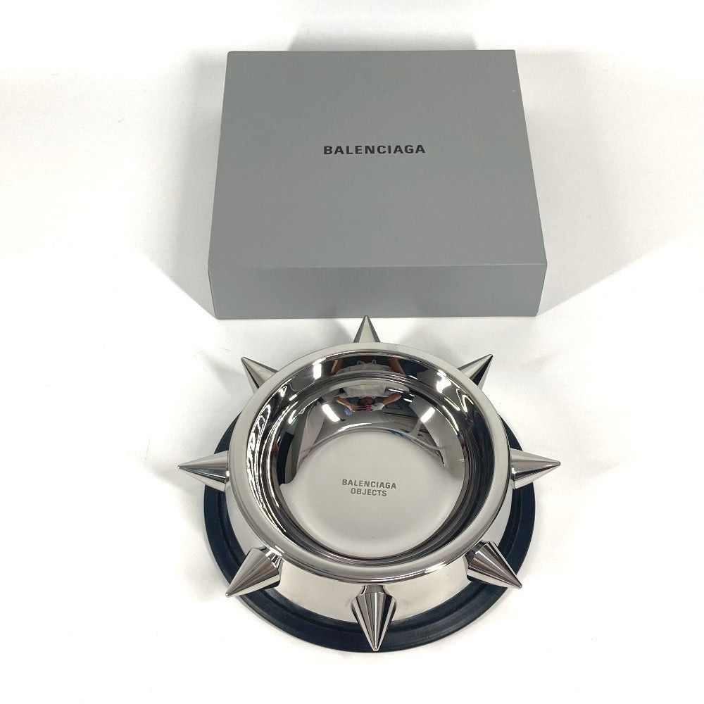 BALENCIAGA ドッグボウル BALENCIAGA Dog Bowl in Silver | REVERSIBLE