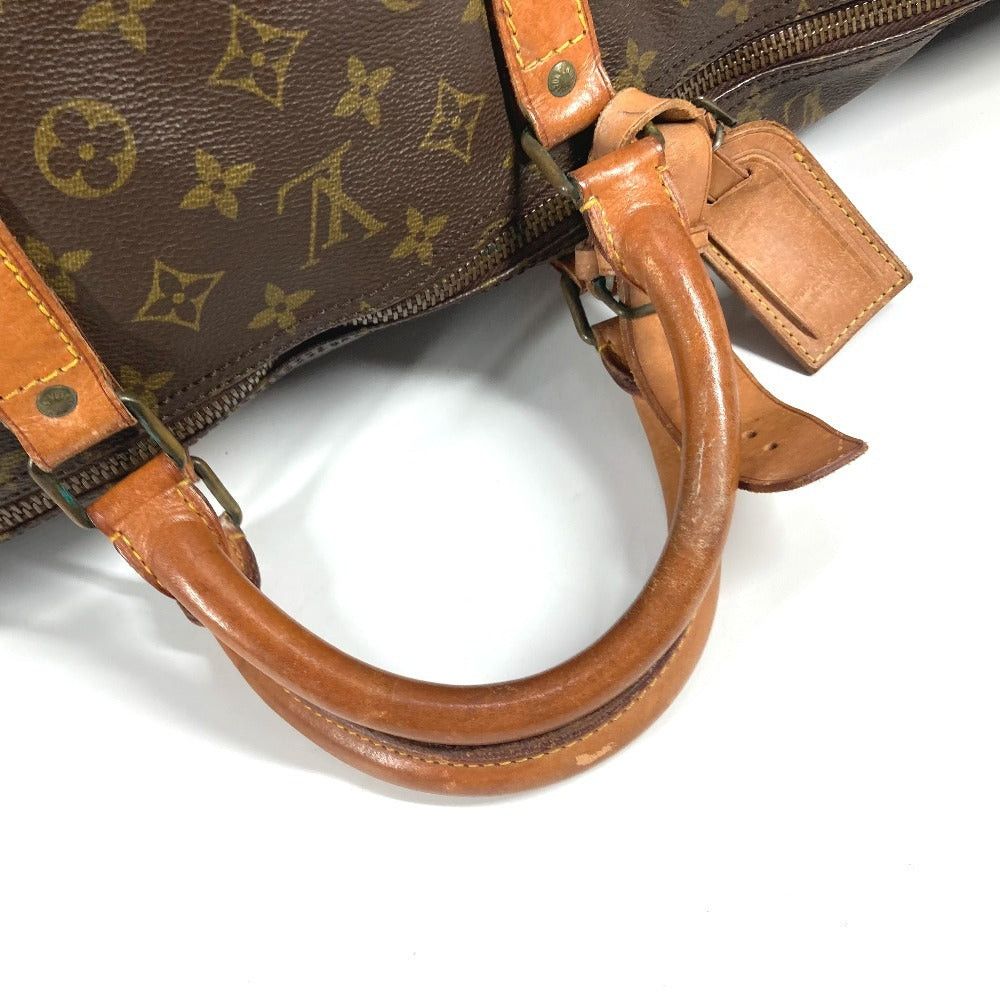 Louis Vuitton Louis Vuitton M41422 Monogram Keepall 60 Briefcase Travel Bag Boston Canvas Unisex Brown Size ONE SIZE - 8 Thumbnail