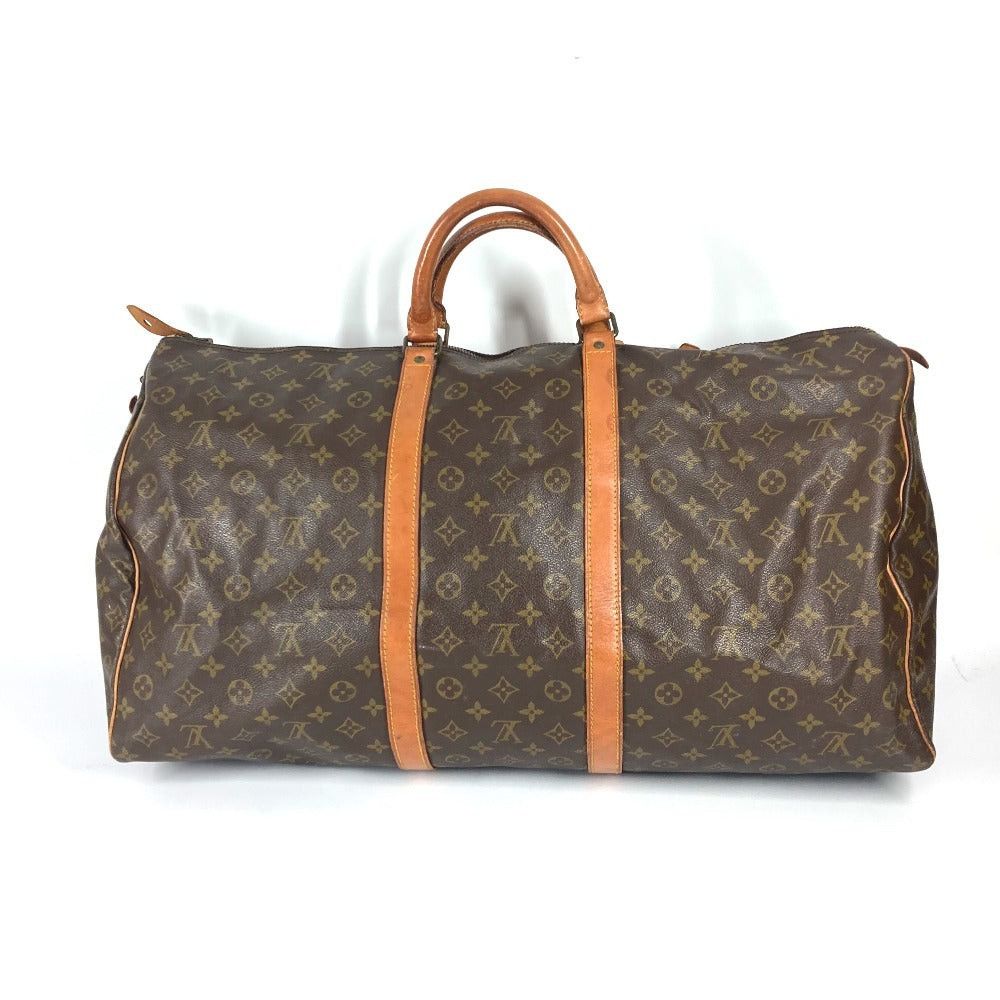 Louis Vuitton Louis Vuitton M41422 Monogram Keepall 60 Briefcase Travel Bag Boston Canvas Unisex Brown Size ONE SIZE - 2 Thumbnail