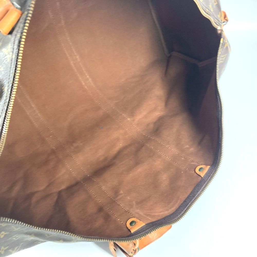 Louis Vuitton Louis Vuitton M41422 Monogram Keepall 60 Briefcase Travel Bag Boston Canvas Unisex Brown Size ONE SIZE - 12 Thumbnail
