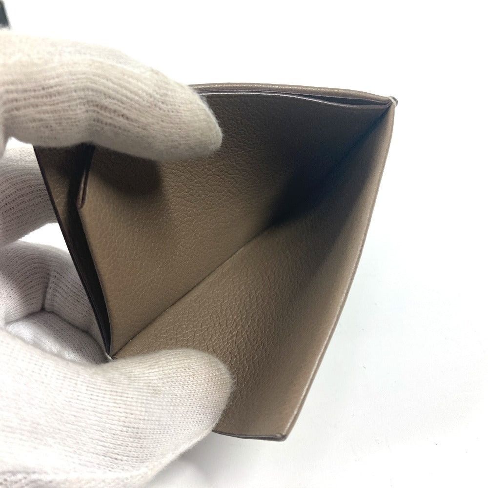 Hermes Hermes H Serie Verso Card Case Holder For A Season Ticket Leather Unisex Ethupe Beige Size ONE SIZE - 13 Thumbnail