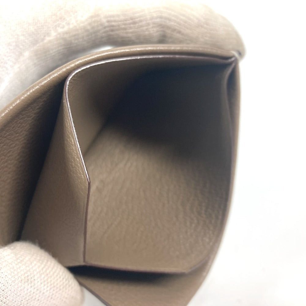 Hermes Hermes H Serie Verso Card Case Holder For A Season Ticket Leather Unisex Ethupe Beige Size ONE SIZE - 10 Thumbnail