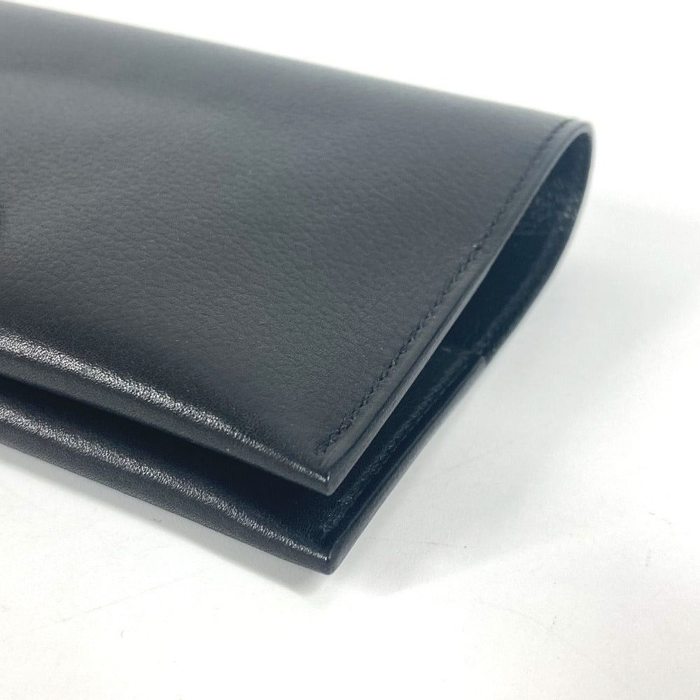 Hermes Hermes Rms Logo Passport Cover Stationery Case Leather Unisex Black Size ONE SIZE - 7 Thumbnail