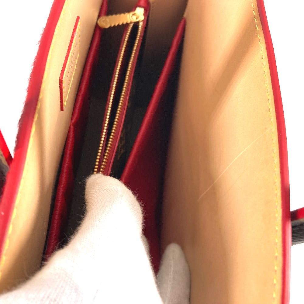 Louis Vuitton Louis Vuitton M41234 Monogram Studs Iconoclast Christian Louboutin Collaboration Tote Bag Briefcase Handbag Canvas Women Brown Size ONE SIZE - 18 Thumbnail