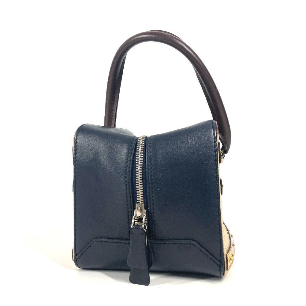 Louis Vuitton Louis Vuitton M52350 Tromp Rouille (Unit Of Radioactivity) Chain Bag 2 Way Shoulder Shawl Briefcase Handbag Leather Women Navy Size ONE SIZE - 4 Thumbnail