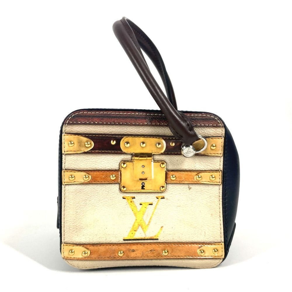 Louis Vuitton Louis Vuitton M52350 Tromp Rouille (Unit Of Radioactivity) Chain Bag 2 Way Shoulder Shawl Briefcase Handbag Leather Women Navy Size ONE SIZE - 2 Thumbnail