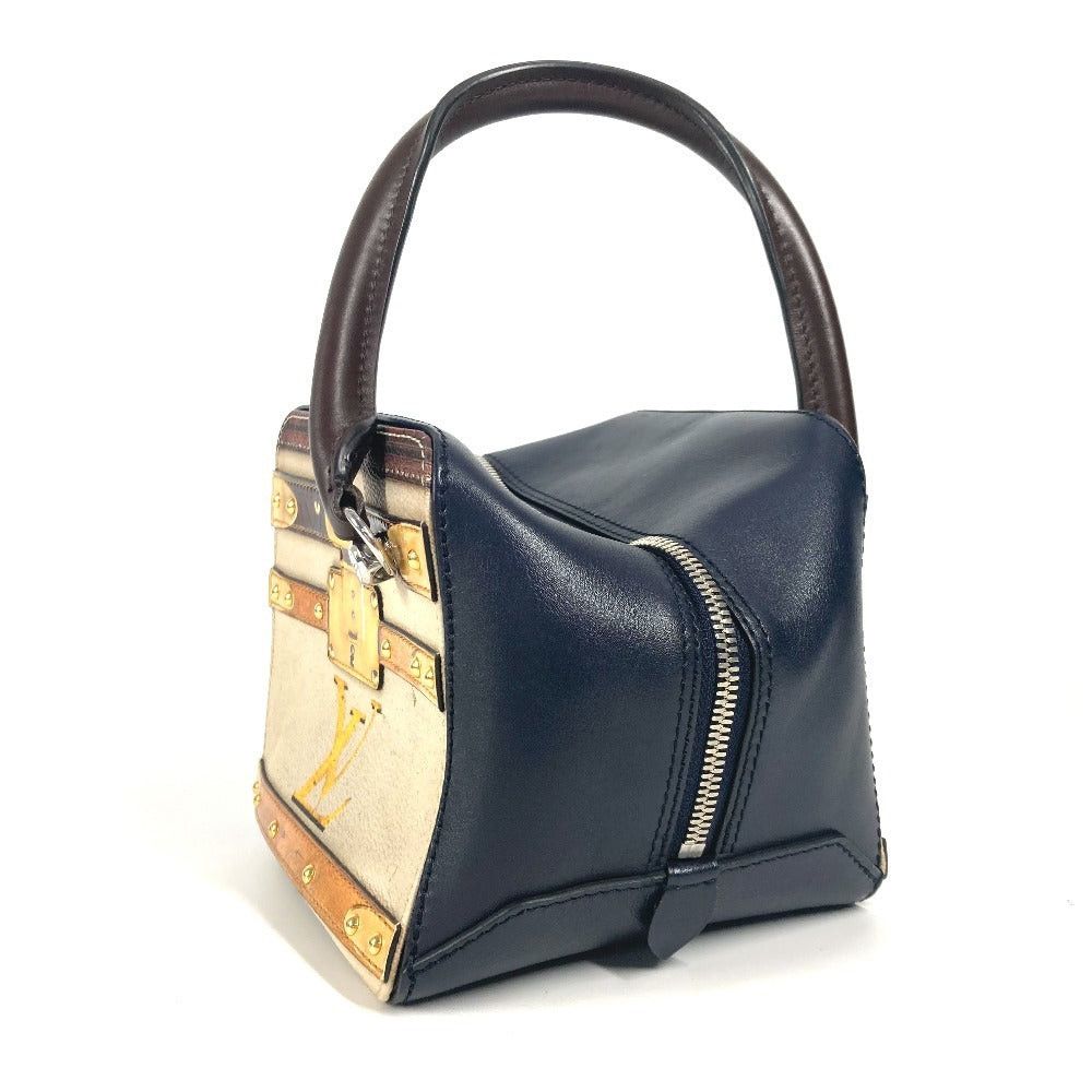 Louis Vuitton Louis Vuitton M52350 Tromp Rouille (Unit Of Radioactivity) Chain Bag 2 Way Shoulder Shawl Briefcase Handbag Leather Women Navy Size ONE SIZE - 5 Thumbnail