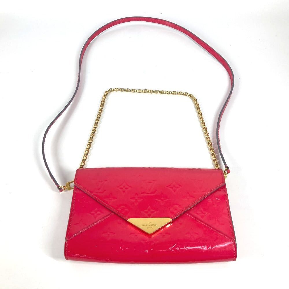 Louis Vuitton Louis Vuitton M90323 Monogram Vernis Mira Briefcase 3-Way Bag Clutch Chain Shoulder Women Pink Size ONE SIZE - 6 Thumbnail