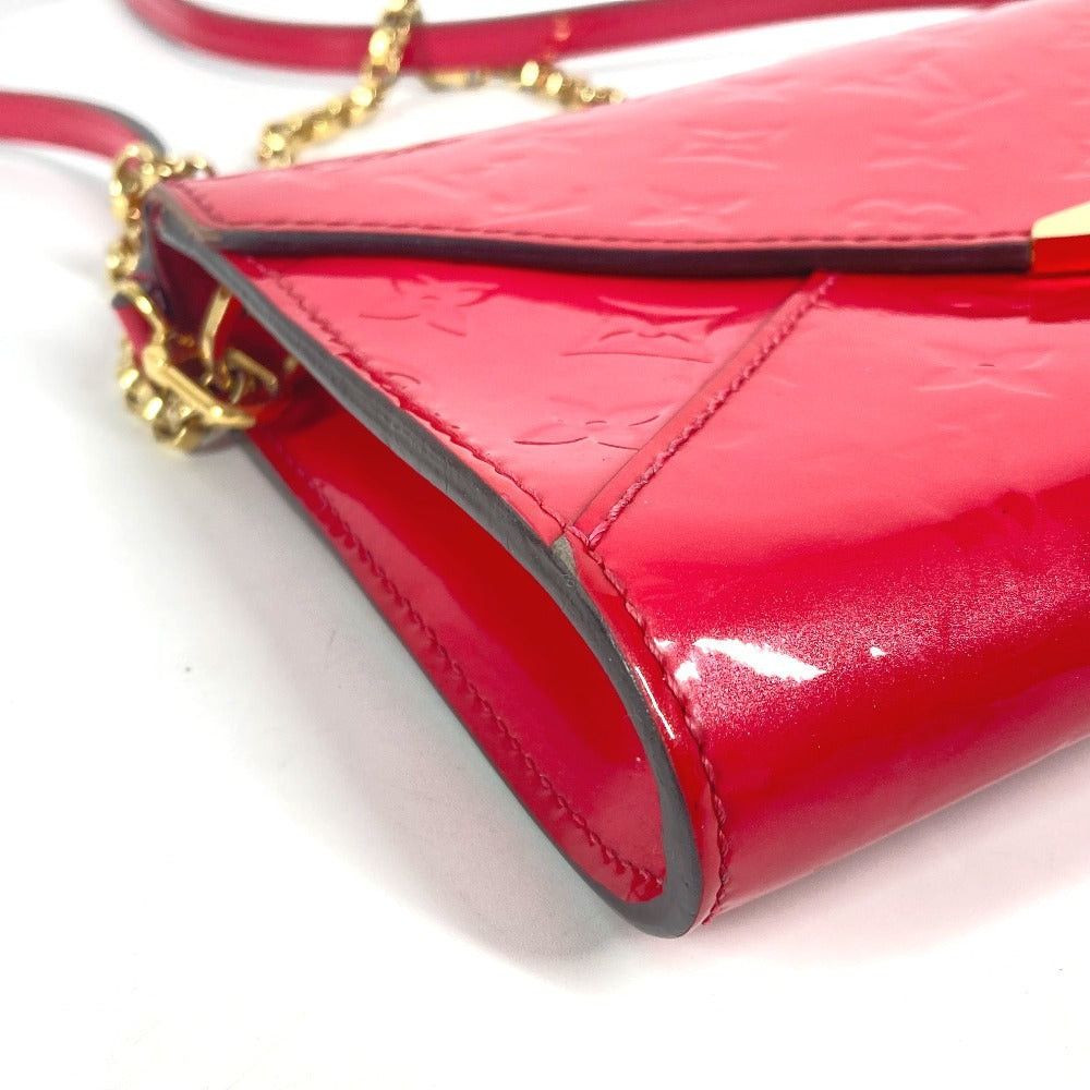 Louis Vuitton Louis Vuitton M90323 Monogram Vernis Mira Briefcase 3-Way Bag Clutch Chain Shoulder Women Pink Size ONE SIZE - 7 Thumbnail