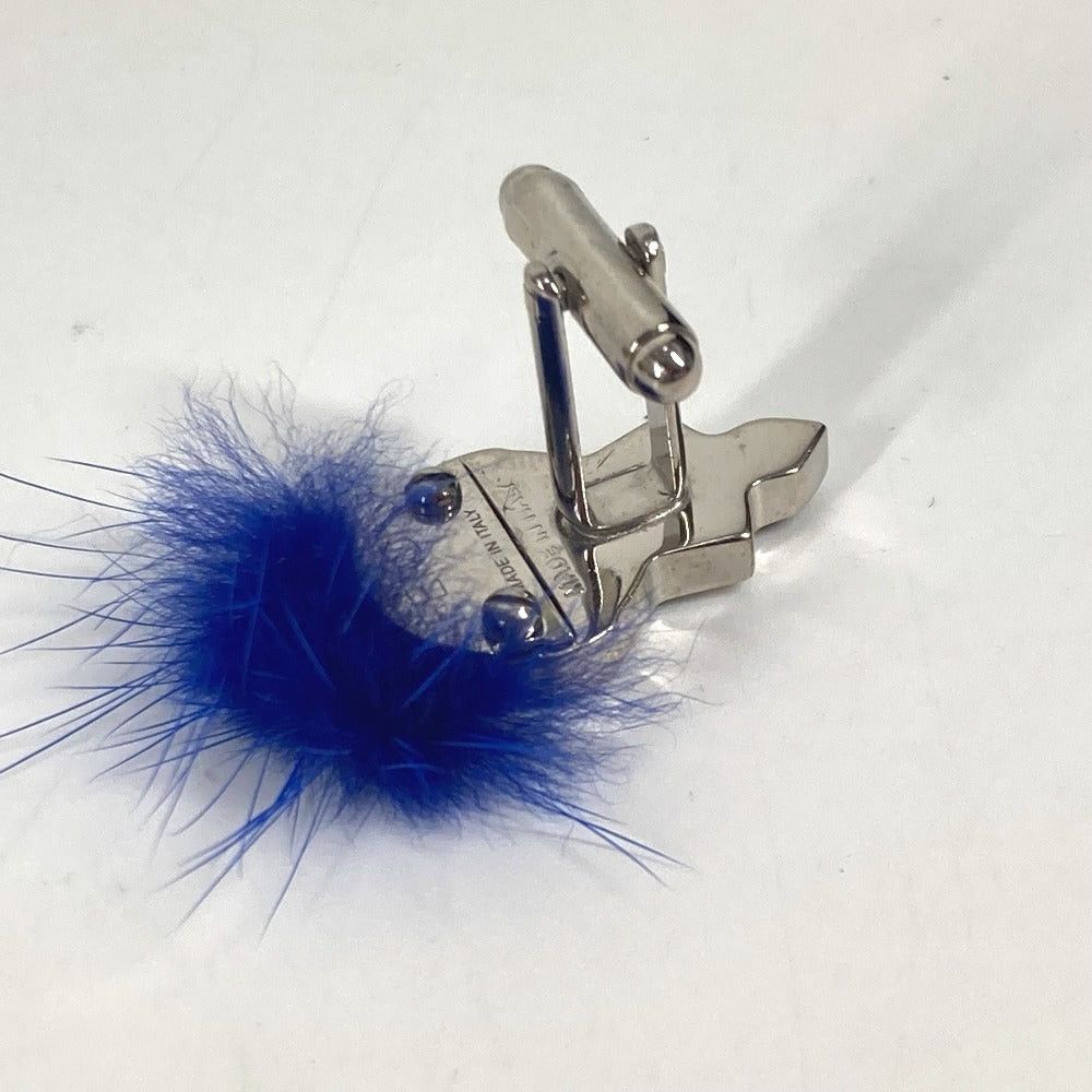 Fendi Fendi Karl Lagerfeld Accessories Cuffs Metal Men Blue Size ONE SIZE - 8 Thumbnail