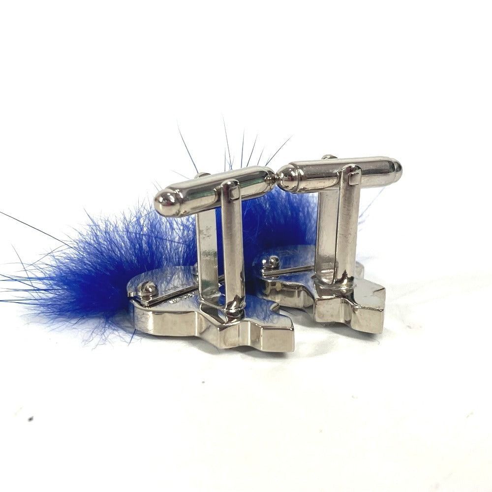 Fendi Fendi Karl Lagerfeld Accessories Cuffs Metal Men Blue Size ONE SIZE - 4 Thumbnail