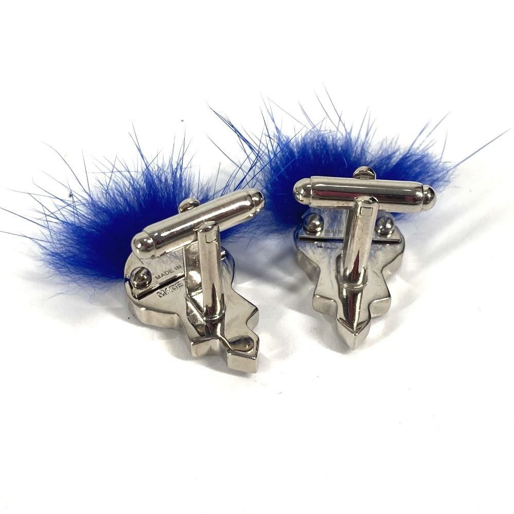 Fendi Fendi Karl Lagerfeld Accessories Cuffs Metal Men Blue Size ONE SIZE - 2 Thumbnail