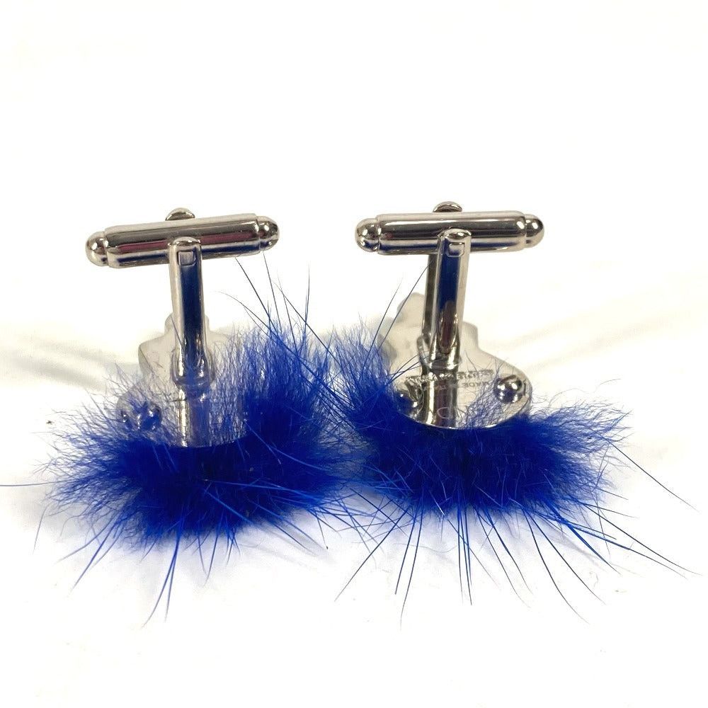 Fendi Fendi Karl Lagerfeld Accessories Cuffs Metal Men Blue Size ONE SIZE - 3 Thumbnail