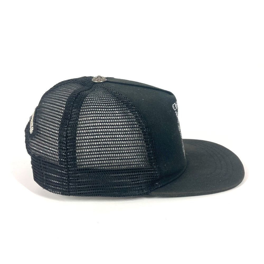 Chrome Hearts Chrome Hearts Logo Chapeau Cap Baseball Cotton Unisex Black Size ONE SIZE - 5 Thumbnail
