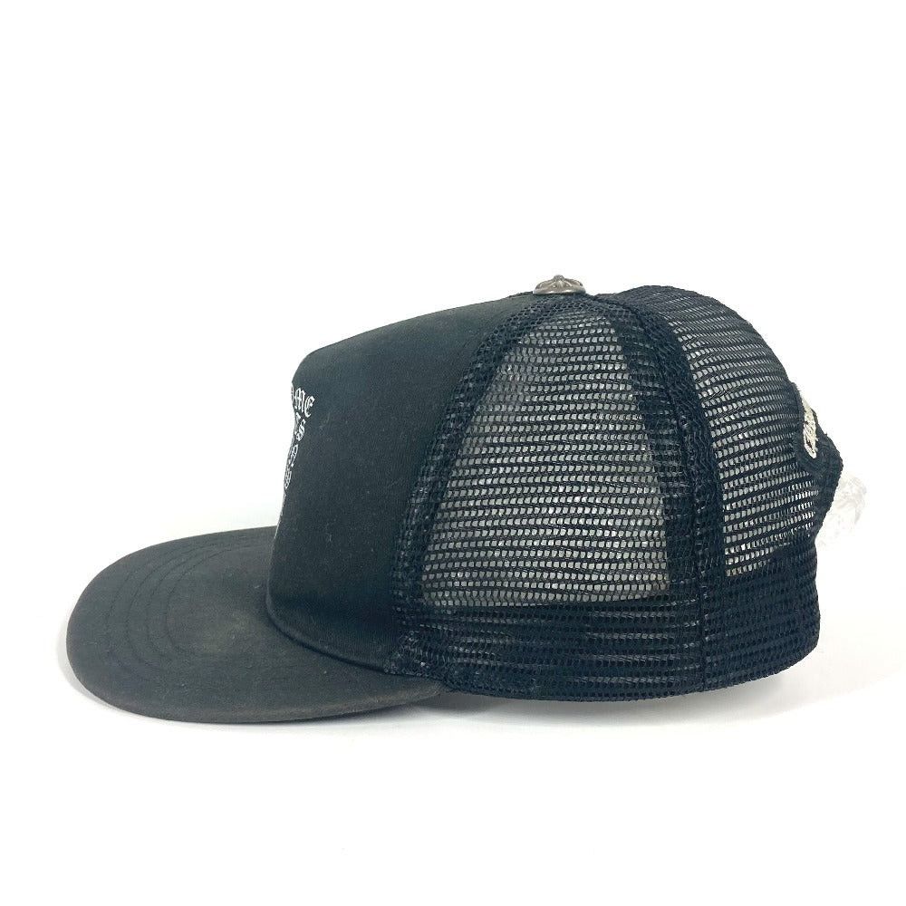 Chrome Hearts Chrome Hearts Logo Chapeau Cap Baseball Cotton Unisex Black Size ONE SIZE - 3 Thumbnail