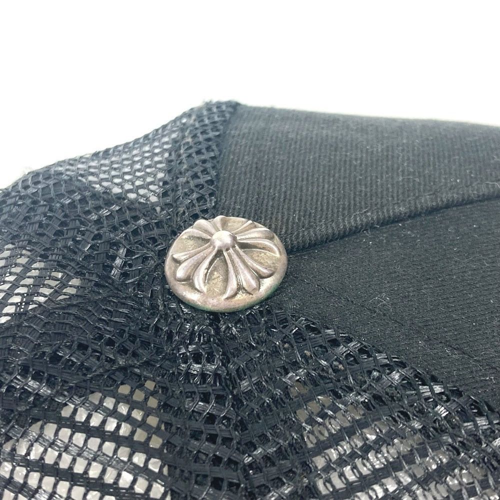 Chrome Hearts Chrome Hearts Logo Chapeau Cap Baseball Cotton Unisex Black Size ONE SIZE - 8 Thumbnail