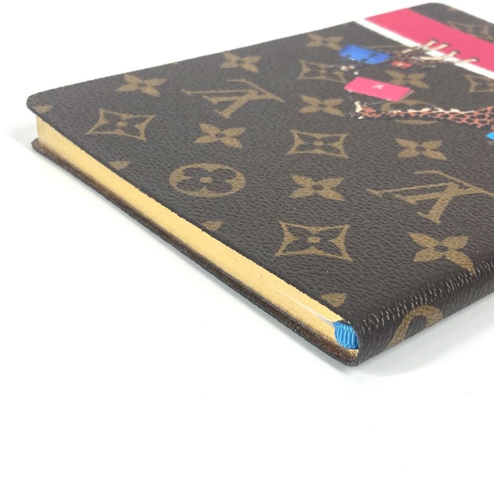 Louis Vuitton Louis Vuitton Monogram Chi Eremans Giraffe Pattern Notepad Stationery Notebook Canvas Women Brown Size ONE SIZE - 6 Thumbnail