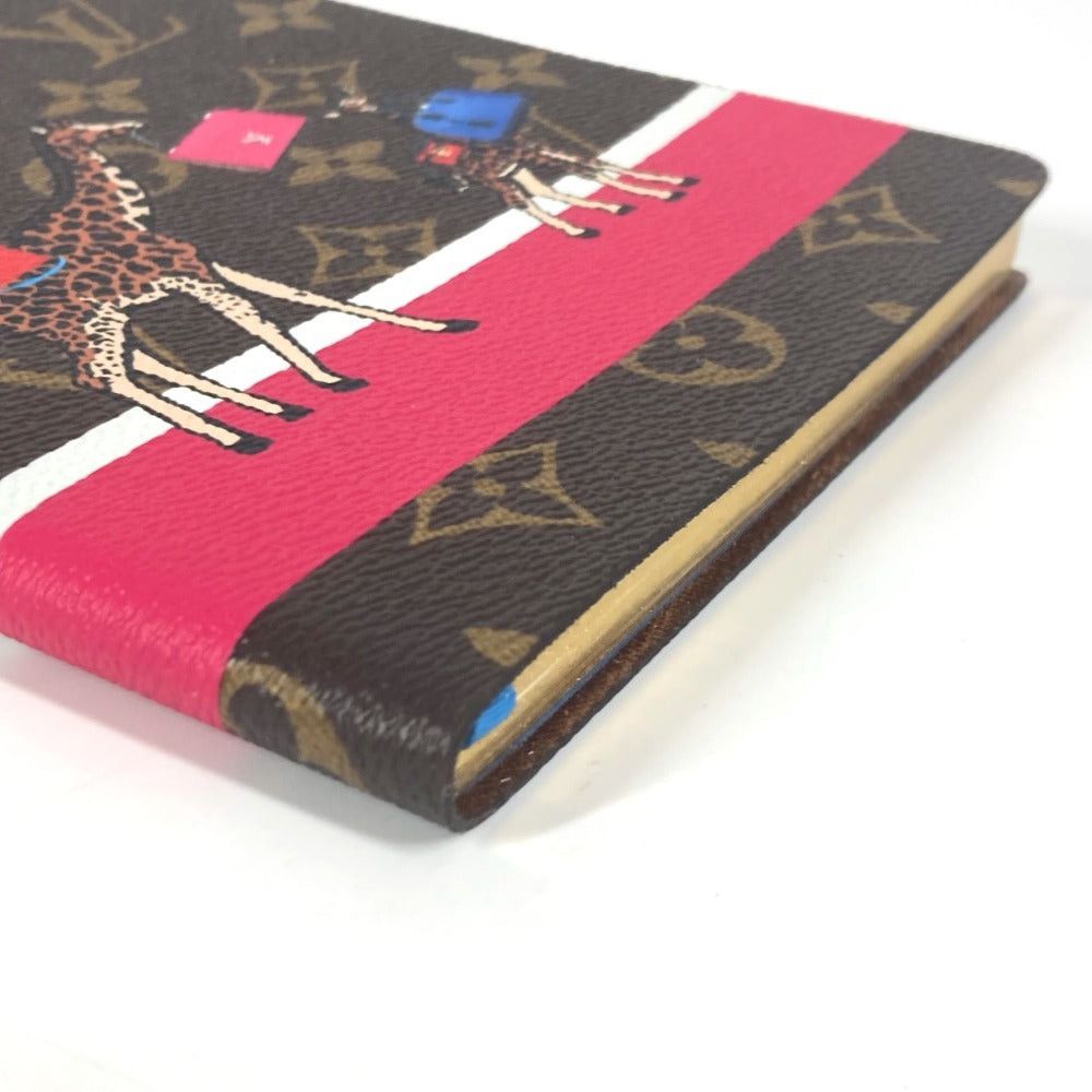 Louis Vuitton Louis Vuitton Monogram Chi Eremans Giraffe Pattern Notepad Stationery Notebook Canvas Women Brown Size ONE SIZE - 5 Thumbnail