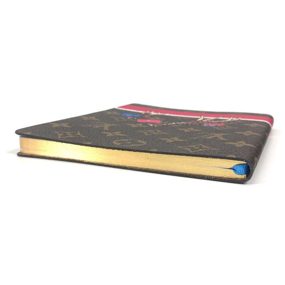 Louis Vuitton Louis Vuitton Monogram Chi Eremans Giraffe Pattern Notepad Stationery Notebook Canvas Women Brown Size ONE SIZE - 4 Thumbnail