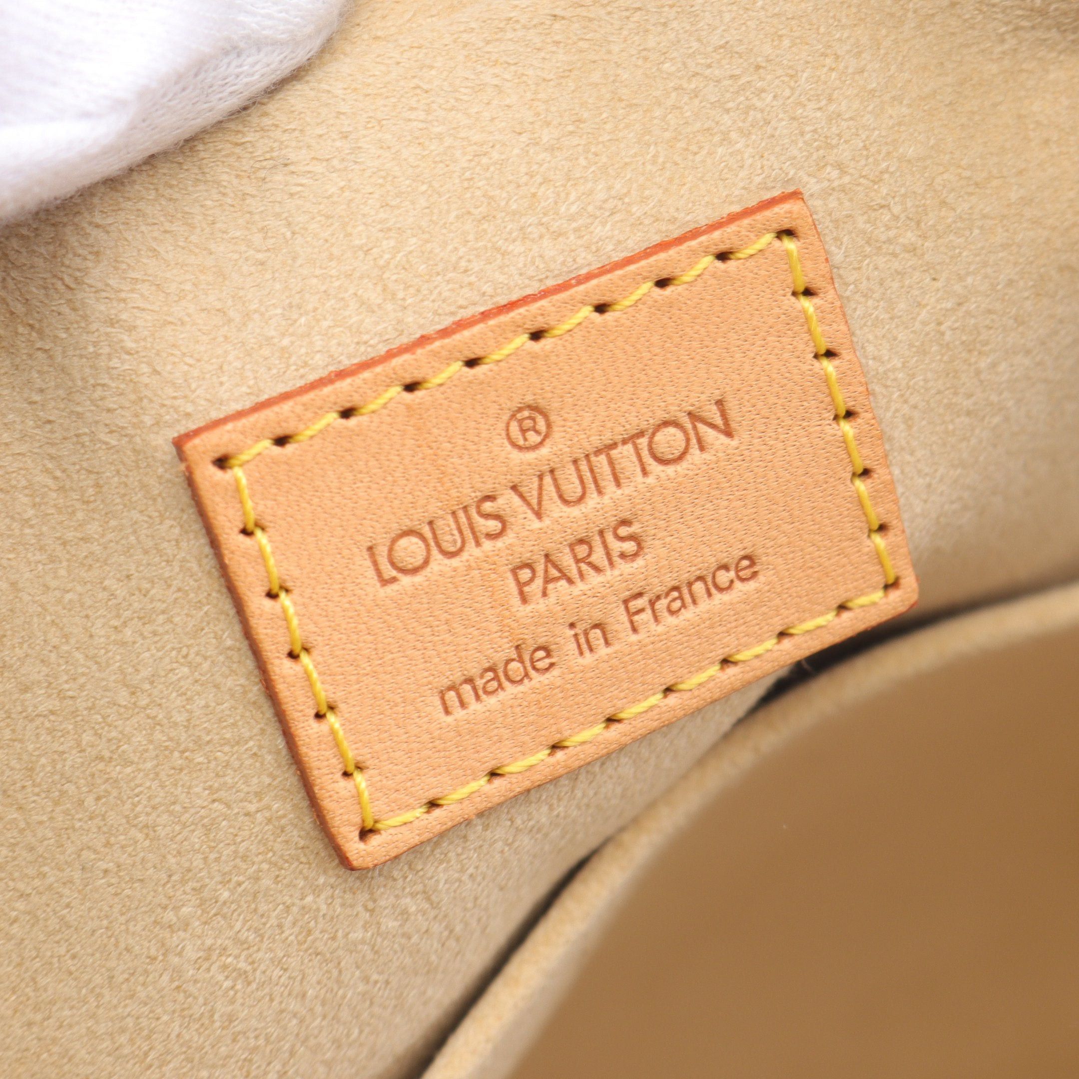 Louis Vuitton Louis Vuitton Manhattan Pm Monogram Handbag Leather Brown Size ONE SIZE - 4 Thumbnail
